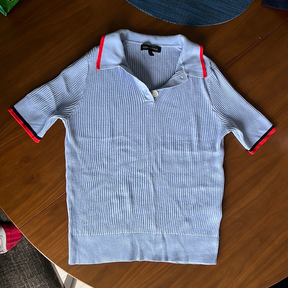 Light blue colored sweater